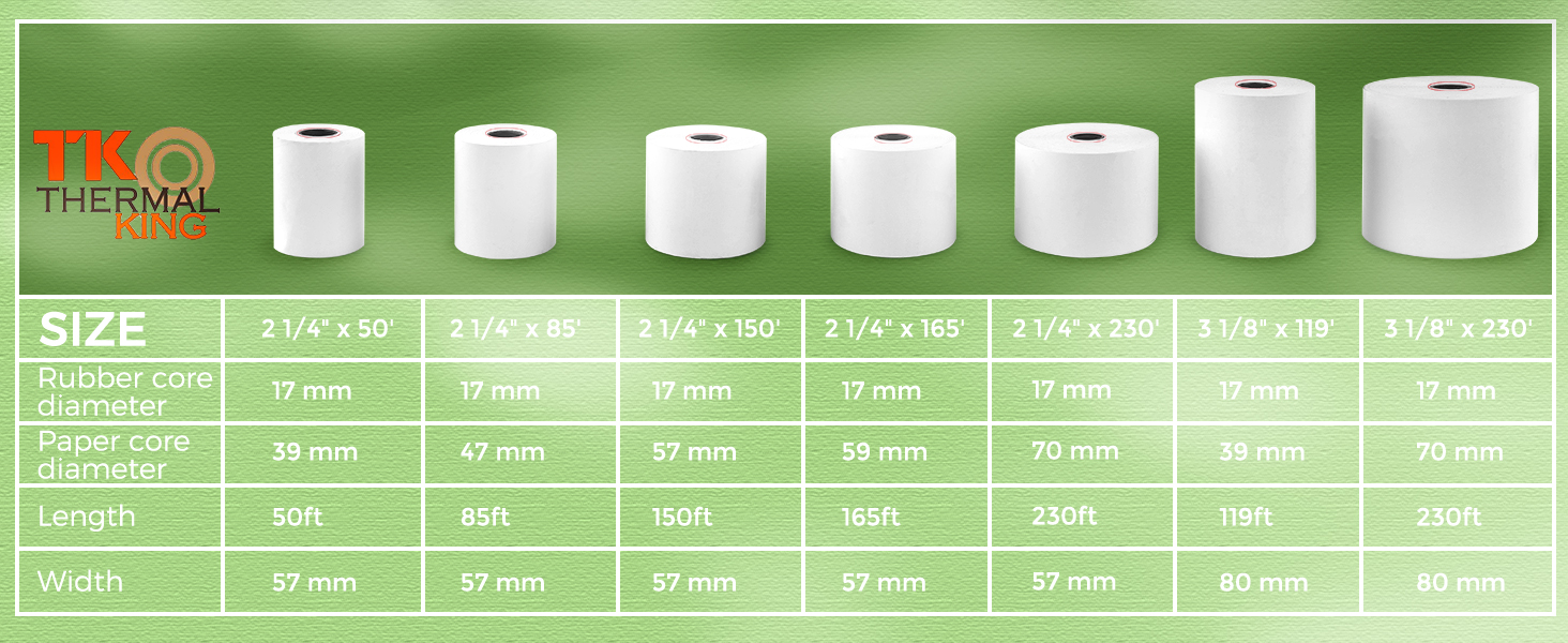TK Thermal King Paper