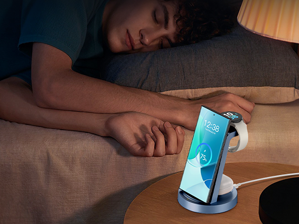 bedside nightstand charging station