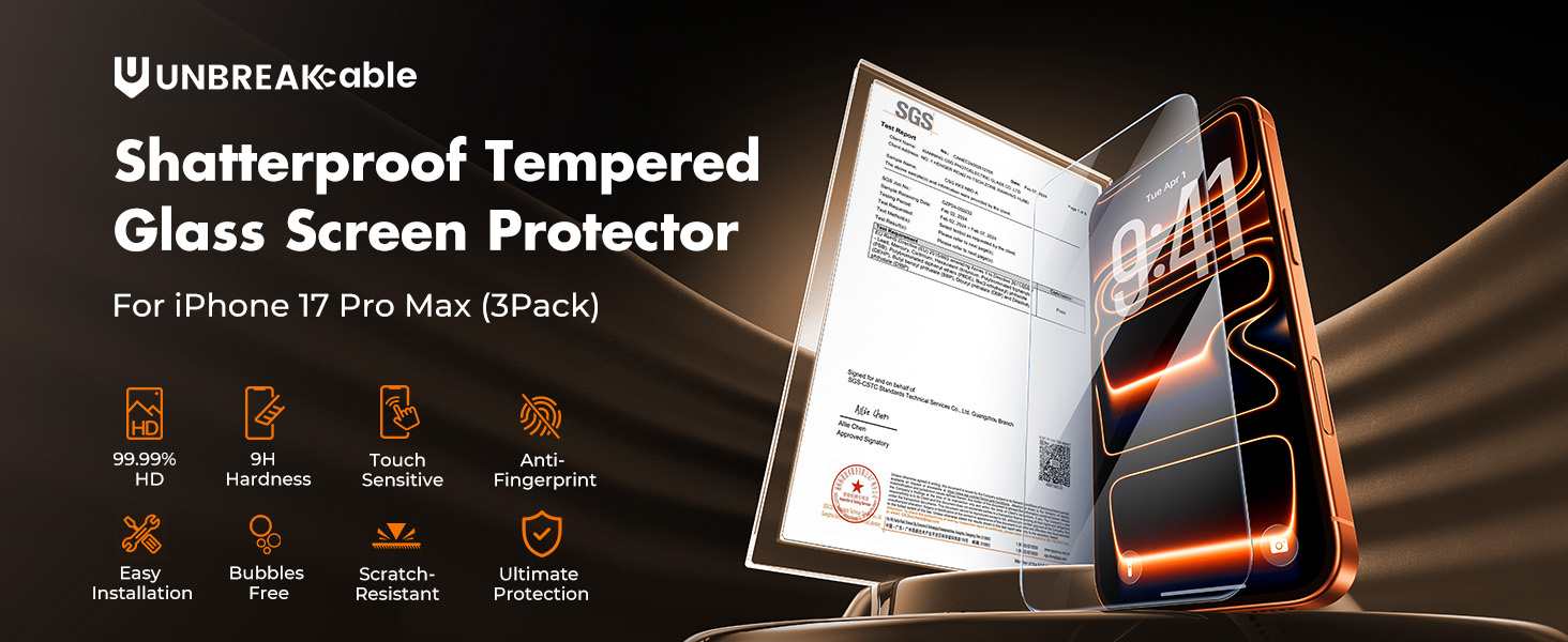 iPhone 17 pro max screen protector
