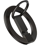 iPhone 17 Pro Max Case Magnetic Phone Ring Holder for Hand, AILKIN MagSafe Cell Phone Ring Holder...