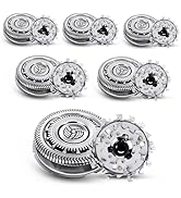 6 Pcs Head Shaver for Norelco 6000 Replacement Blades, Compatible with SH60/72 for Norelco Series...