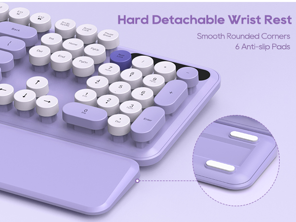 Hard Detachable Magnetic Wrist Rest