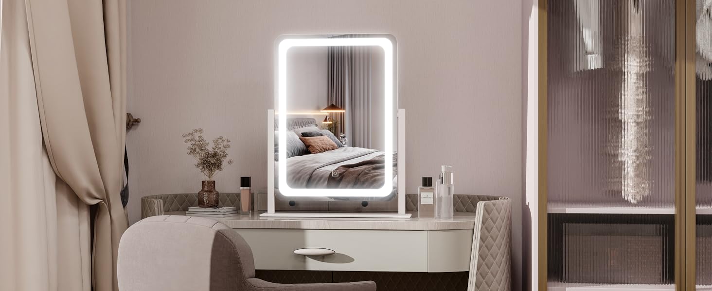 makeup vanity mirror with led lights large light up vanity mirror led large vanity mirror