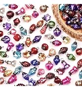IndianShelf 25 Pieces Multicolor Christmas Ornaments Vintage Christmas Decorations Glass Christma...