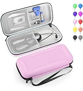 MOSLA Stethoscope Case for 3M Littmann Classic III,Lightweight II S.E. Cardiology IV,Nurse Gift H...