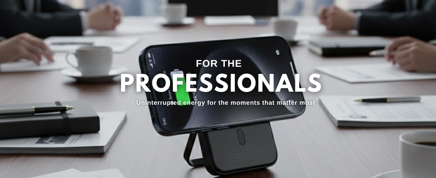 wireless charger power bank for professional