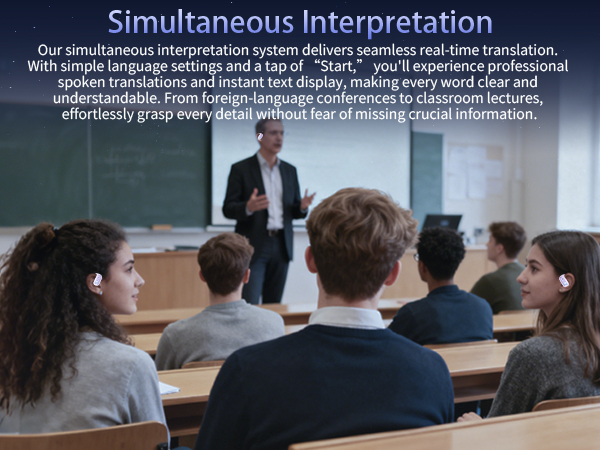 earbuds wireless bluetooth translator