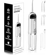 Water-Flosser-Cordless-Teeth-Cleaner Somall Water Dental Flosser with 3 Modes 4 Jets Rechargeable...