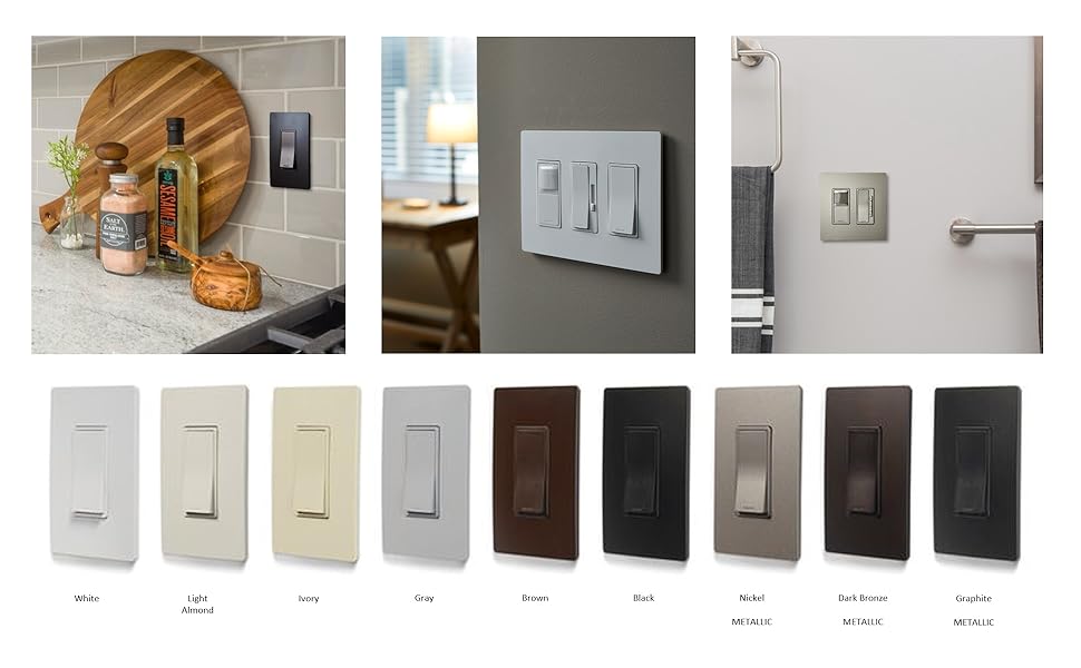 radiant wall plates color options