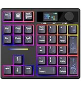 ZMX X BOYI TD31Pro Mechanical Numpad,Hot Swap Wireless BT5.0/2.4GHz/Type-C Wired Numeric Keypad w...
