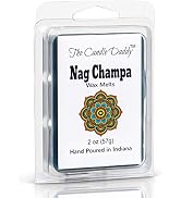 The Candle Daddy Nag Champa Incense Scented Melt- Maximum Scent Wax Cubes/Melts- 1 Pack -2 Ounces...