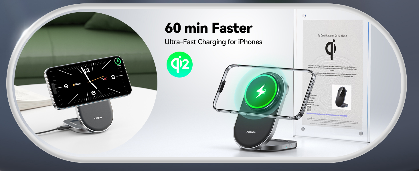qi2 iphone wireless charger fast charging wireless iphone charger fast charging