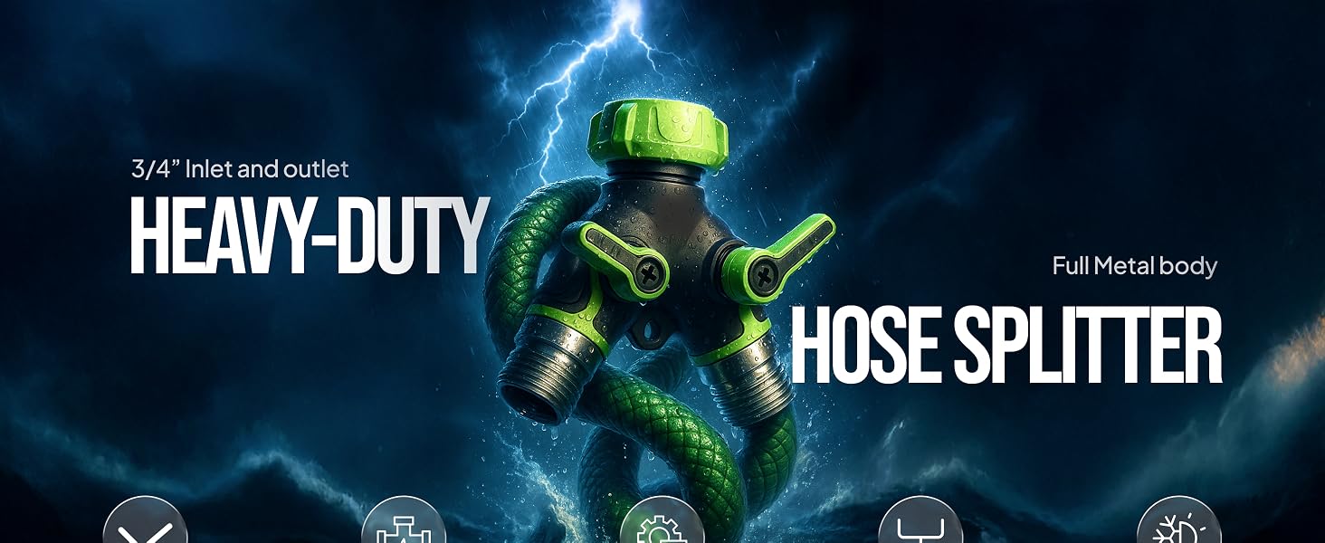 garden hose splitter
