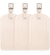 3 Pack Luggage Tags for Suitcases, TSA Approved Bag Tags, Baggage Tags with Privacy Protection, T...