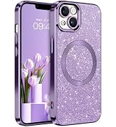 DOMAVER for iPhone 13 Case, Phone Case for iPhone 13 Magnetic [Compatible with MagSafe] Luxury Cl...