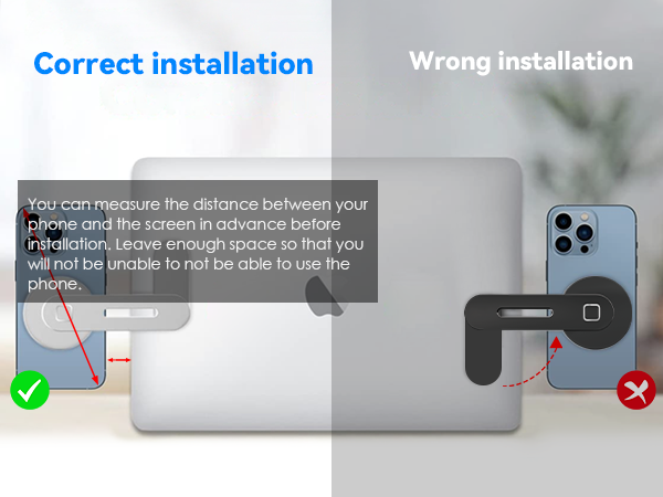 You can mean sure the distance between your phone