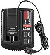 CMCB104 Replacement for Craftsman 20V Battery Charger, Compatible with Craftsman V20 20V Max Lith...