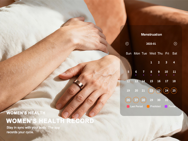 VIC Smart Ring Support Women’s Health with Period Tracking and Personalized Wellness Insights