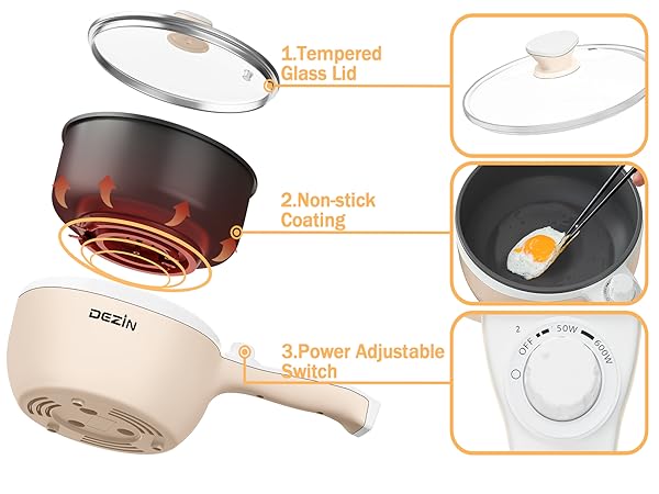 Dezin Hot Pot Electric Upgraded