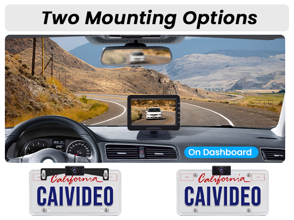 Two Mounting Options