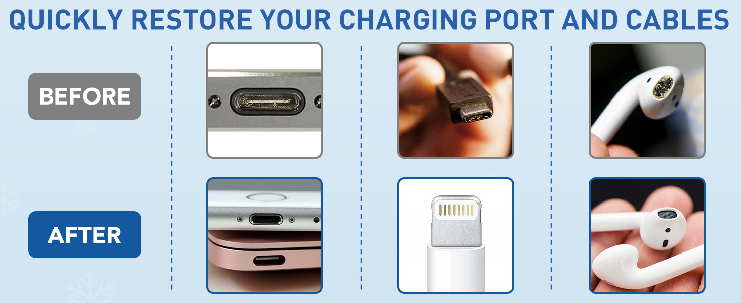 phone charger cleaning kit