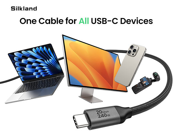 USB 4 Cable for Thunderbolt 4 / 3