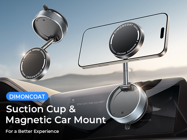 Vacuum Magnetic Phone Holder