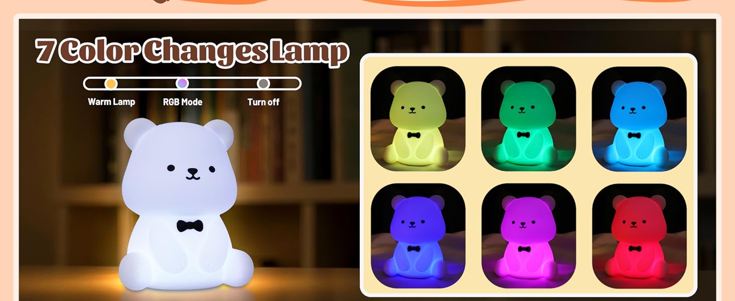 Teddy Bear Night Light