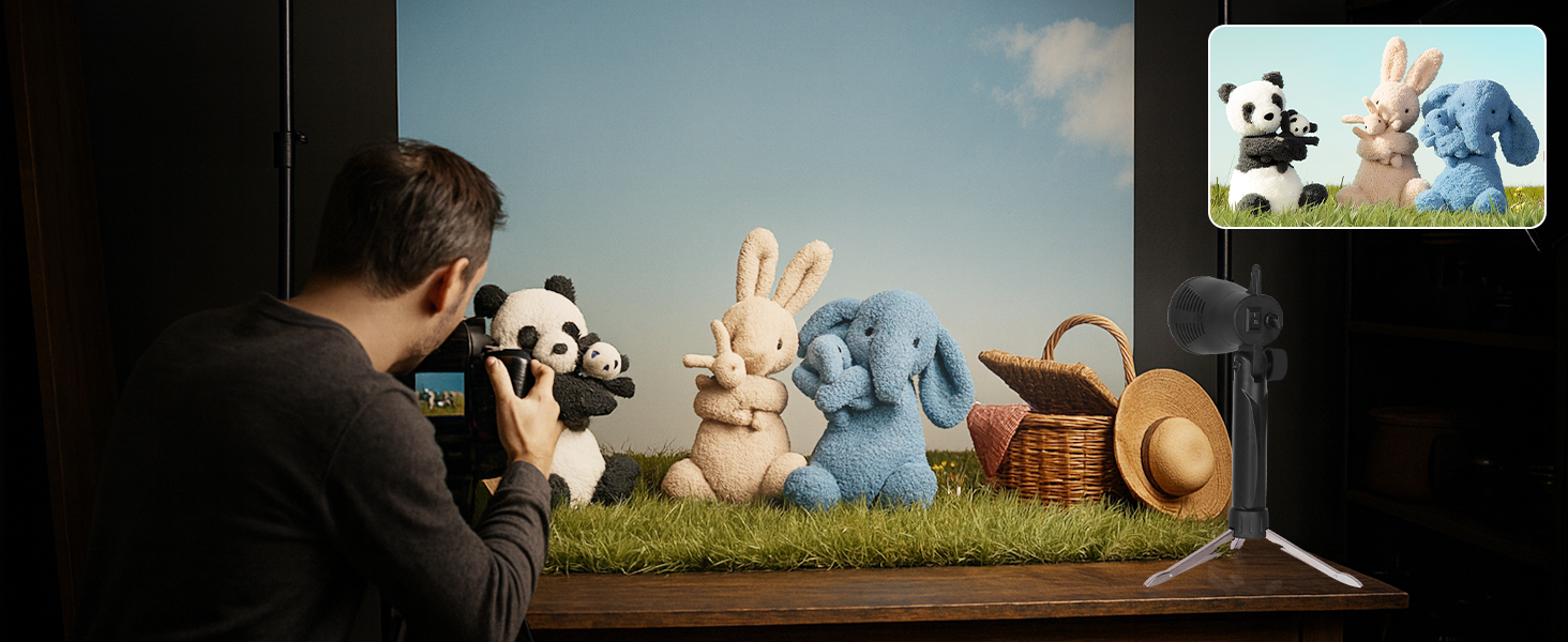 stop motion lighting