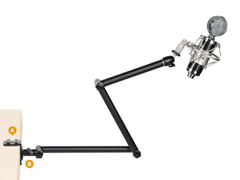 desk camera mount clamp