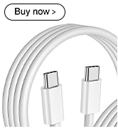 USB C to USB C Cable (6FT, 2Pack),Type-C 60W Woven Fast Charging Cord Long for iPhone 17/16/15 Pr...