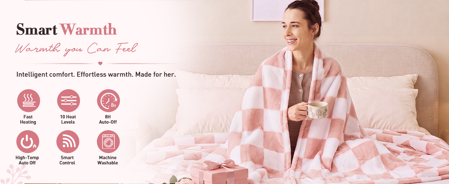 heated throw blanket