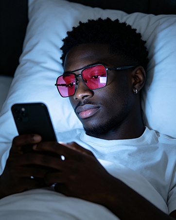 Blue Light Glasses Men/Women, Blue Light Blocking Glasses, Computer Screen Blocker Eyes Protection
