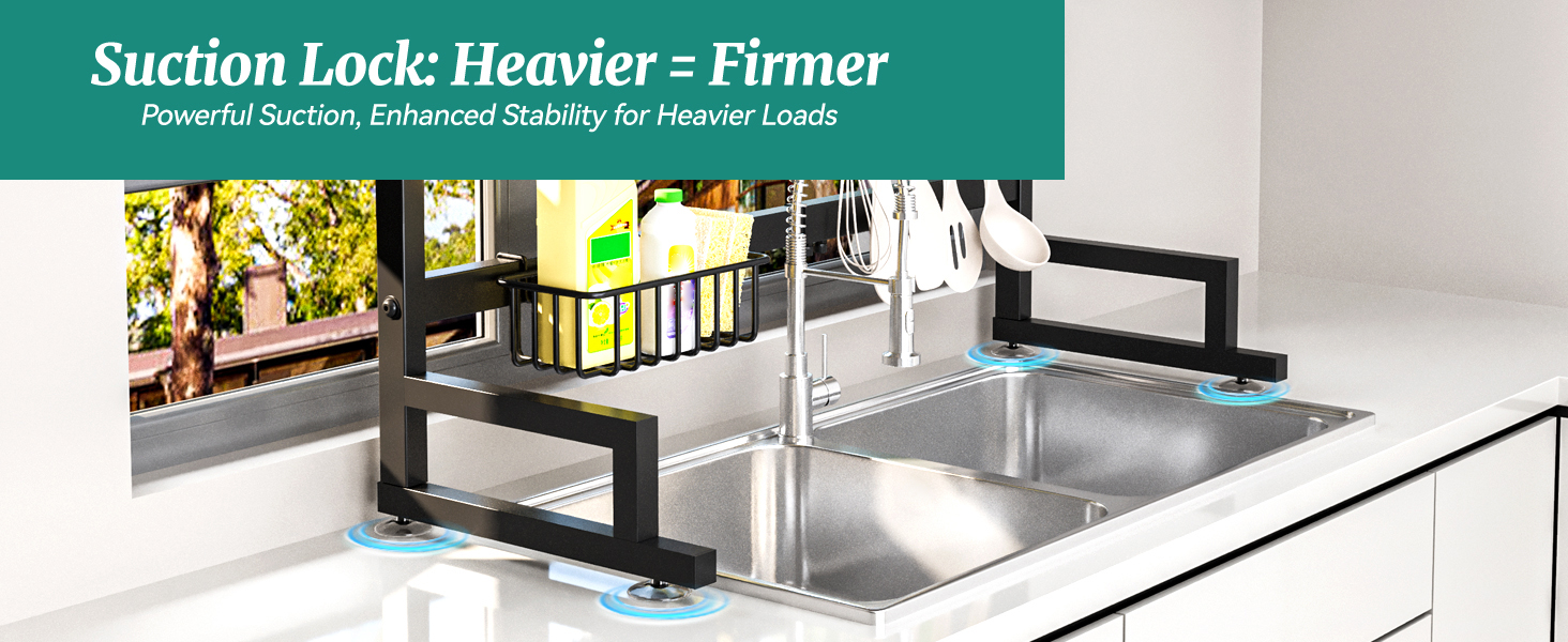 Suction Lock: Heavier=Firmer