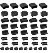 USB Port Cover Silicone USB Port Protection Caps Dust Plug for USB C, 3.5mm Headphone, USB A, HDM...