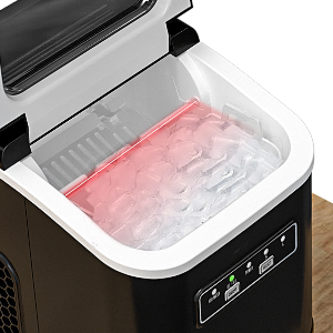 Automatic Bullet Ice Maker Countertop with self cleaning
