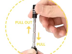 Magnetism to Bit Extension Shaf