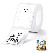 NIIMBOT Halloween Label Tape for B1/B21/B3S, 1.6"X 2.4" (40x60mm), Thermal Label Sticker for Logo...