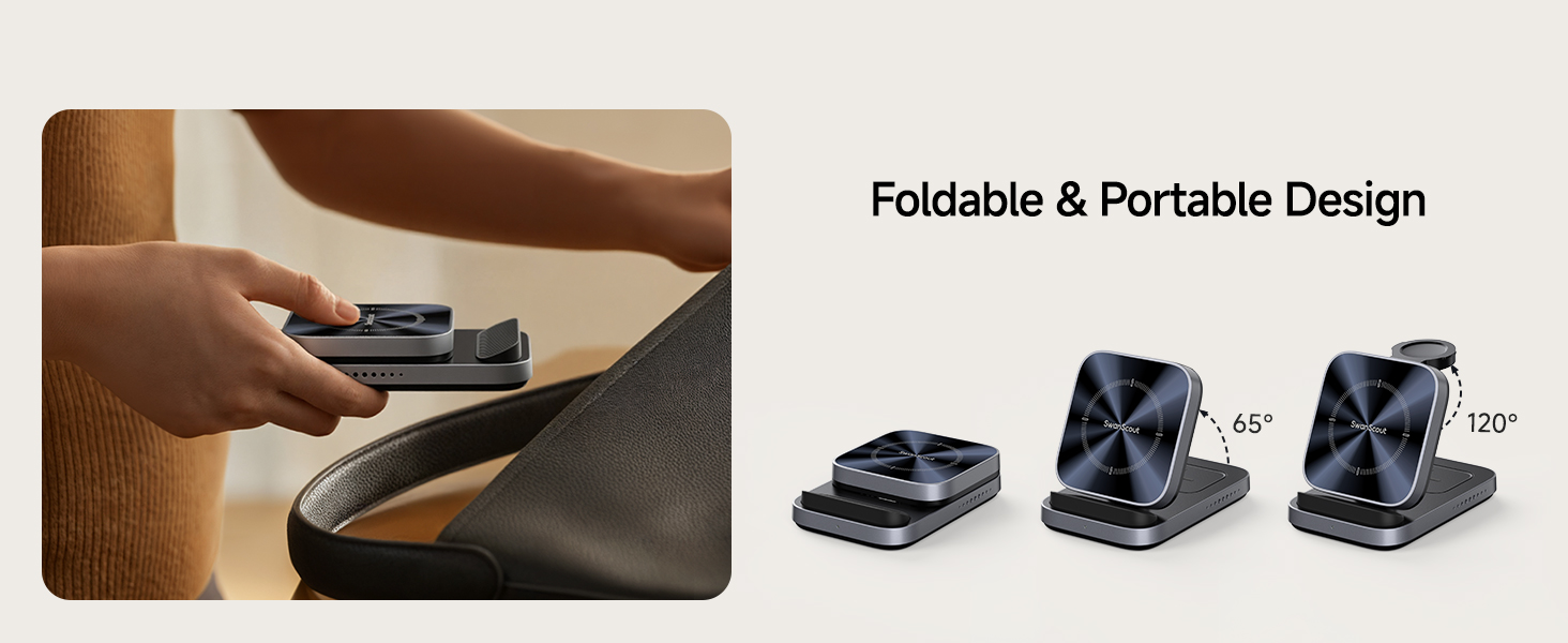 foldable wireless charger