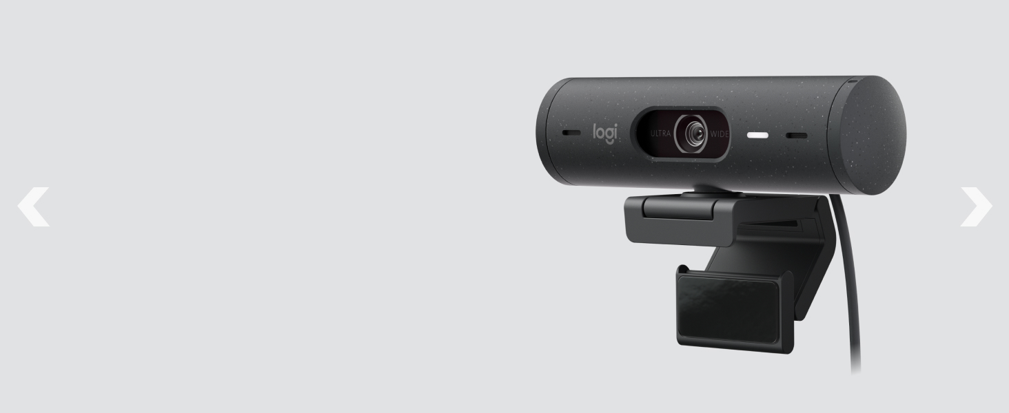 brio 501 full hd black webcam