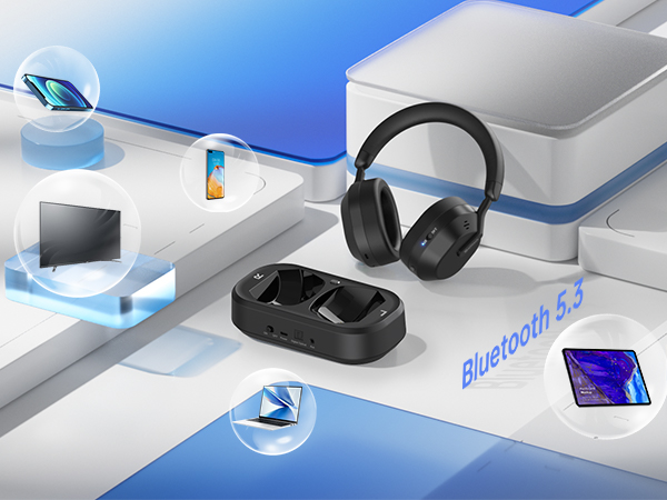 tv wireless headphones
