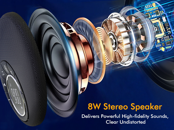 bluetooth speaker with lights