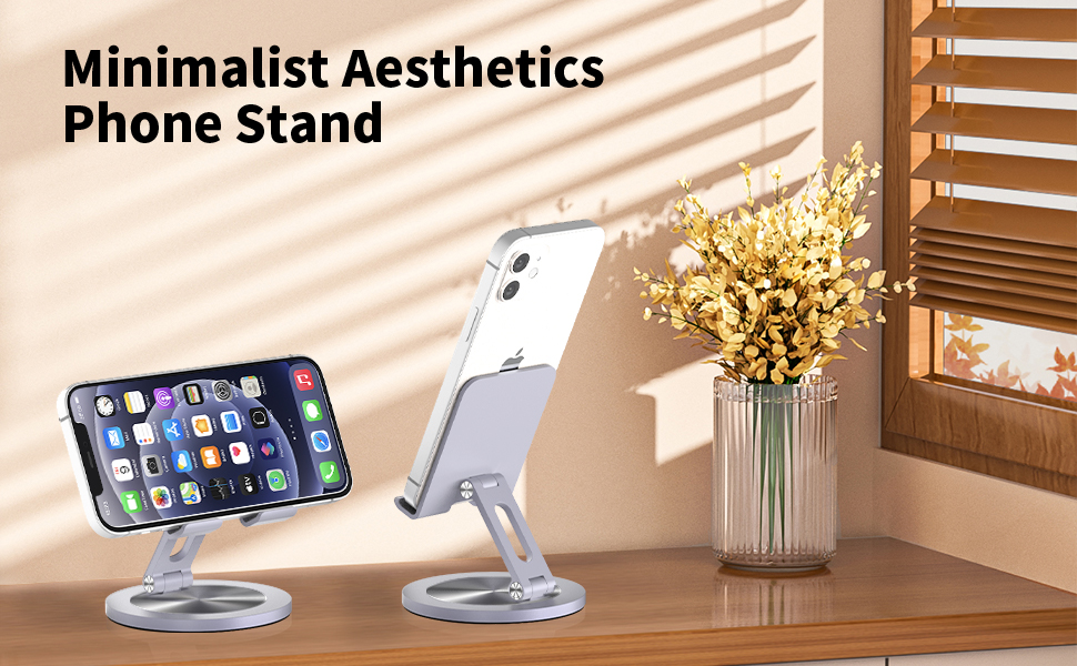 Minialist Aesthetics Phone Stand