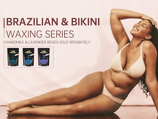 eyebrow waxing kit with strips wax pot kit bikini wax kit