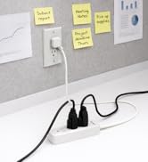 9ft extension cord white