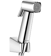 Eurolife Handheld Toilet Bidet Sprayer for Toilet, Lockable Push Button with Bidet Hose for Femin...