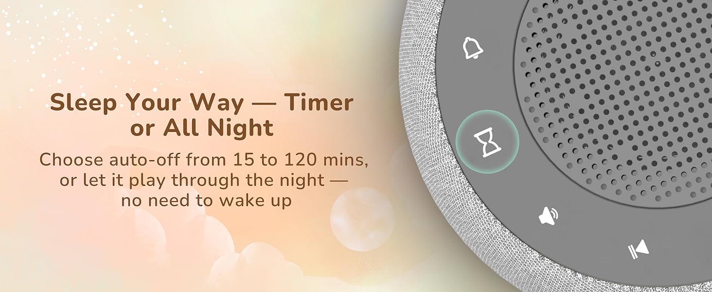 Sleep Your Way — Timer or All Night