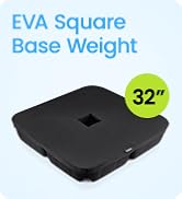Rhino BaseMate EVA Material - Patio Umbrella Base Weights up to 200 Lb. | for Cantilever Umbrella...