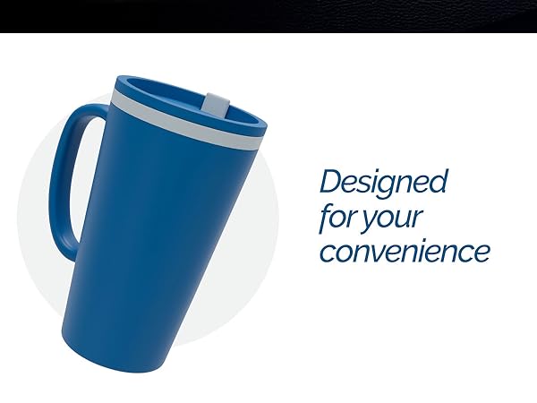 Stylish desk mug for work hot beverage mug durable coffee mug office desk mug