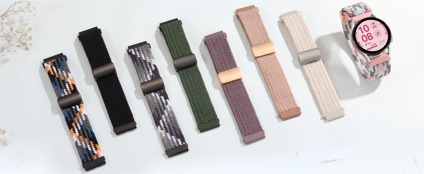 DaQin 18mm 20mm 22mm Quick Release Watch Bands for Women